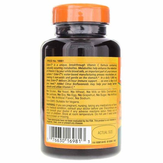 Ester-C 1000 Mg Tablets with Citrus Bioflavonoids, AH